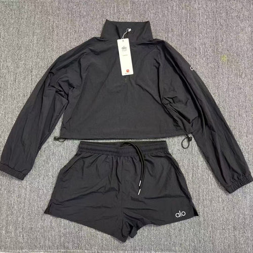Alo jacket and shorts set pre order