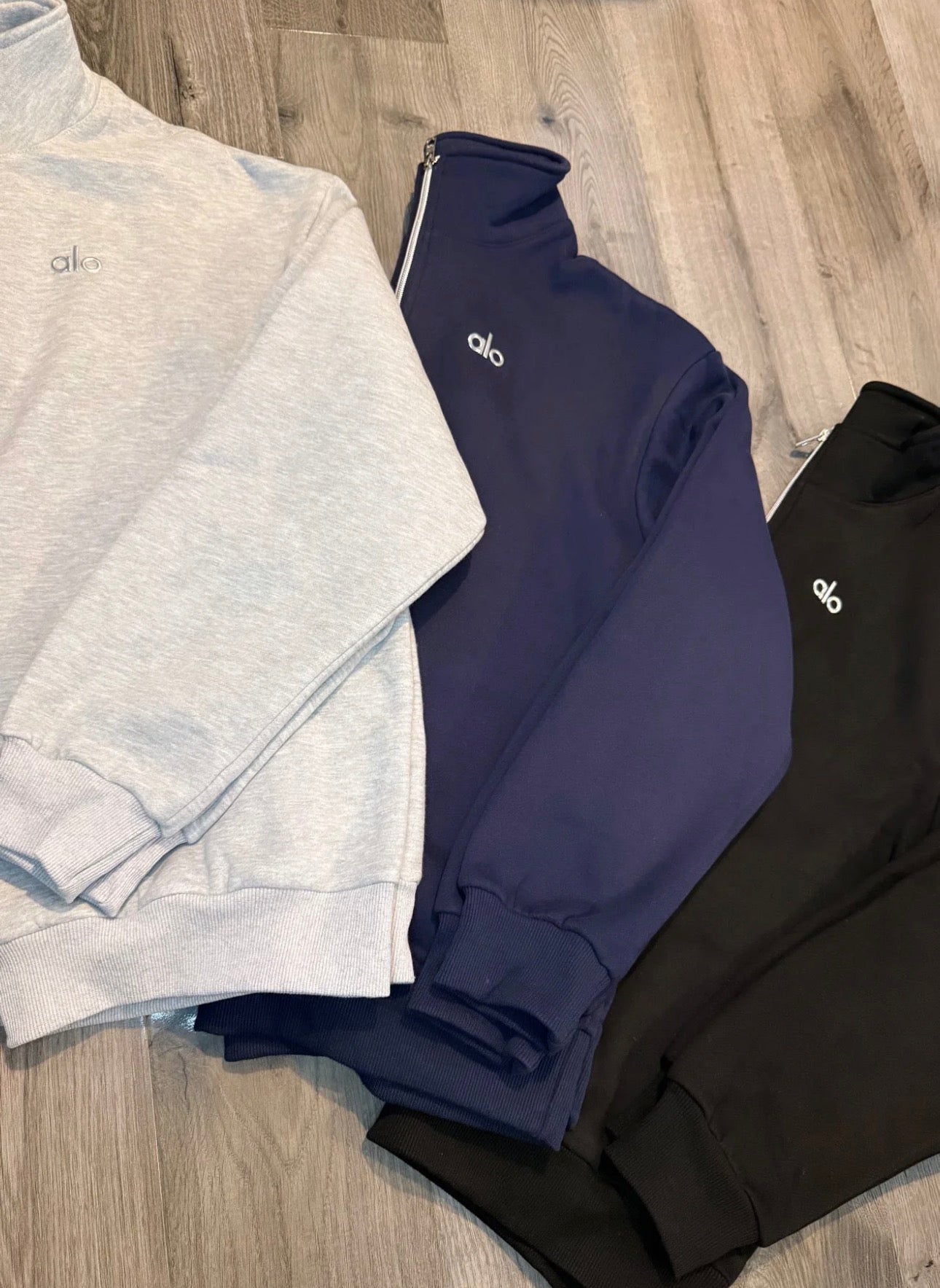 Alo Quarter Zips pre order