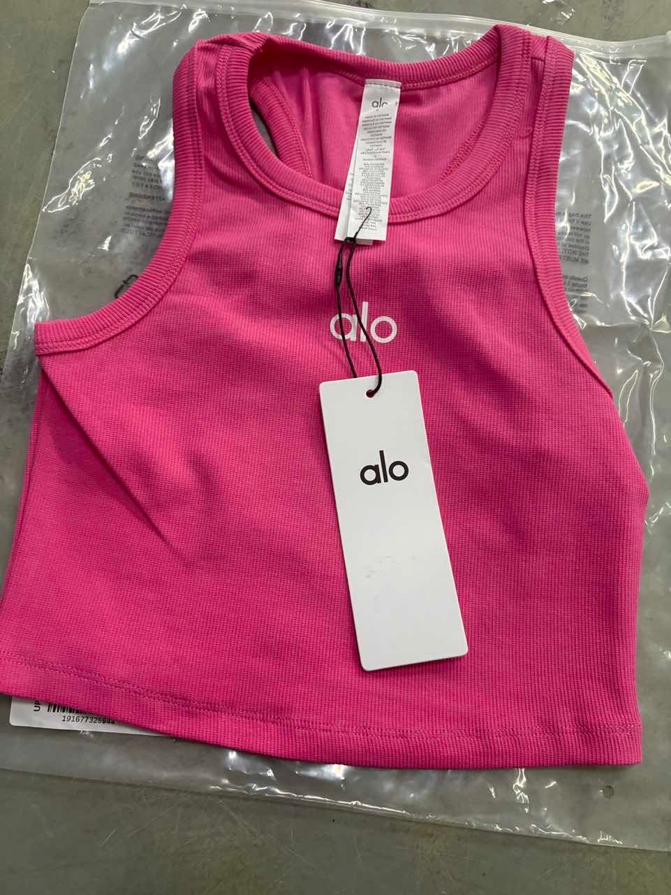 Hot pink alo top